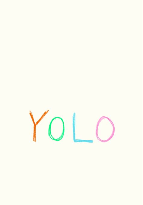 Yolo Wallpaper, Yolo Quote, Widget Photos, Wallpaper Quote, Phone Wallpaper Pink, Words Wallpaper, Preppy Wallpaper, Dorm Decor, Aesthetic Backgrounds