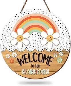 School Door Sign, First Day Of School Classroom, Classroom Welcome Sign, Welcome To Our Classroom, Back To School Door, Classroom Door Signs, Teacher Door Signs, Boho Classroom, Classroom Welcome