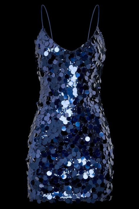 Starry Dress, Navy Sequin Dress, Glitter Boots, Dancing Queen, Sequin Mini, Midnight Navy, Sequin Mini Dress, Sequin Dress, Midnight Blue