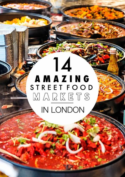 Street Food London, Street Food Market, United Kingdom Travel, Food Home, London Food, Food Stall, Voyage Europe, Visit London, Hand Luggage