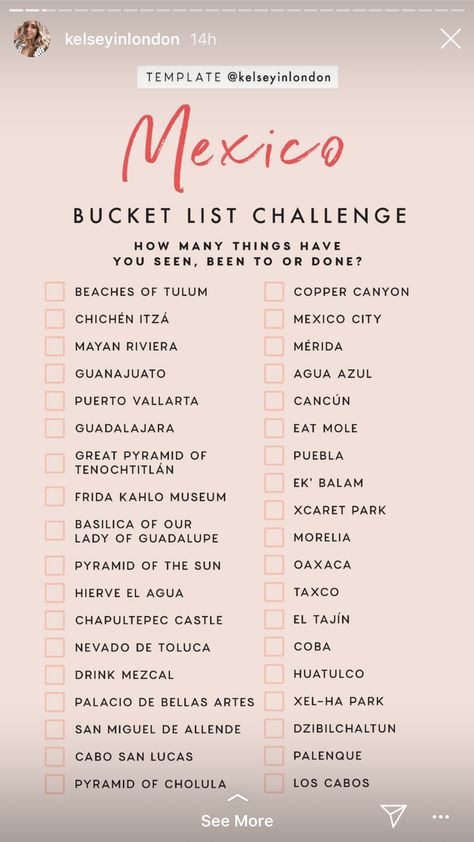 Mexico Bucket List, Wallpaper Travel, List Challenges, Travel Checklist, Bucket List Destinations, Travel List, Future Travel, Travel Instagram, Mexico Travel