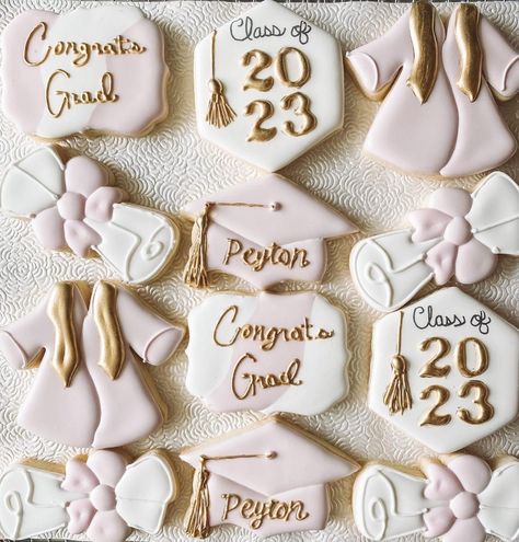 Mylaniebugs Cookies College Graduation Cookies Decorated, Graduation Cookies Decorated 2024, Boho Graduation Cookies, Girly Graduation Cookies, Floral Graduation Cookies, Pink Grad Cookies, Law Cookies, Grad Party Cookies, Fondant Biscuits