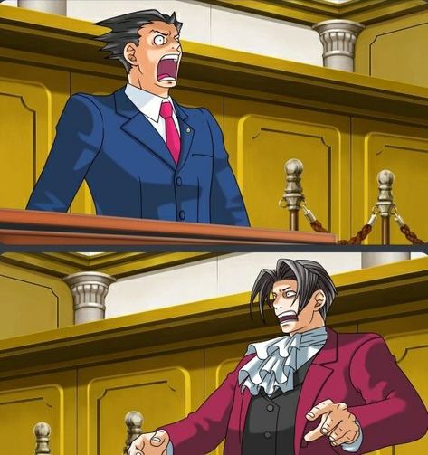 Phoenix Wright Miles Edgeworth, Phoenix And Miles, Phoenix Wright And Miles Edgeworth, Ace Attorney Phoenix X Edgeworth, Narumitsu Matching Pfp, Ace Attorney Tattoo, Pheonix Wright Pfp, Phoenix Wright Sprites, Phoenix And Edgeworth