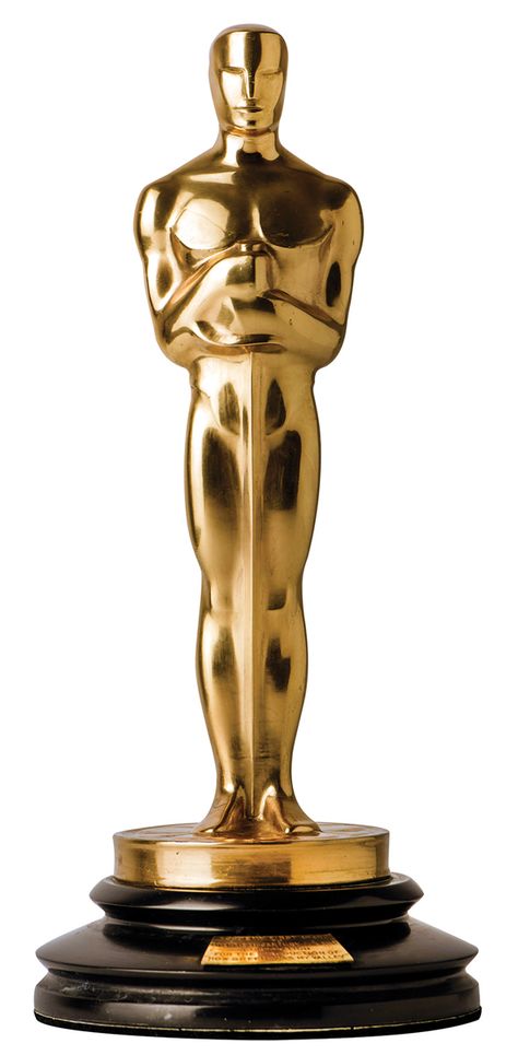 “Outstanding Motion Picture” Oscar statue presented to producer Darryl F. Zanuck for “How Green Was My Valley” in 1941, when it beat out Orson Welles’ movie “Citizen Kane” for the honor Oscar Trophy, Oscar Movies, Golden Awards, Oscar Viewing Party, Gold Statue, Oscar Award, The Hollywood Bowl, Awards Trophy, Movie Awards