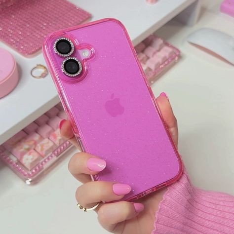 Cute Case and Lens Protector for my Pink iPhone 16 🩷 🔗 in bio for the case and lens protector! ˚˖୨🎀୧˖˚ #pink #apple #pinkiphone #kawaiiaesthetic #cute pink, desk setup, pink desk setup, apple, pink iPad, pink iMac, pink iPhone, kawaii aesthetic, cute, study gram, asmr Iphone 16 Pink, Pink Imac, Cute Pink Desk, Pink Desk Setup, Ipad Pink, Aesthetic Cases, Study Gram, Pink Ipad, Luxury Iphone Cases