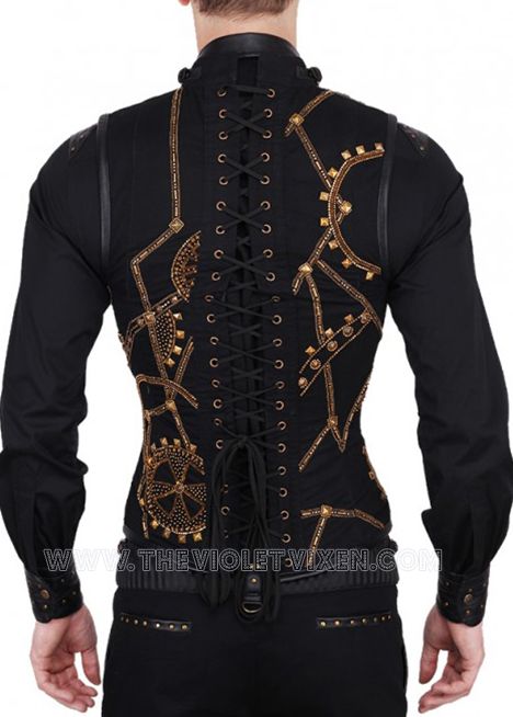 Mens Corset, Scifi Fashion, Steampunk Mode, Mens Steampunk, Authentic Corsets, Corset Steampunk, Steampunk Men, Mode Steampunk, Corset Vest