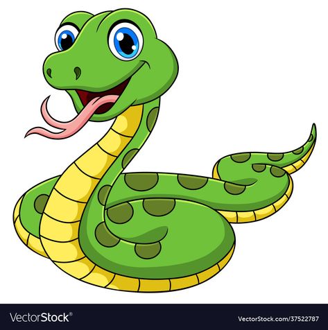 Snake Cartoon Drawing, Cute Snake Cartoon, Cute Snake Drawing, Snake Picture, Snake Cute, Snake Cartoon, Snake Vector, Snake Png, Cartoon Snake