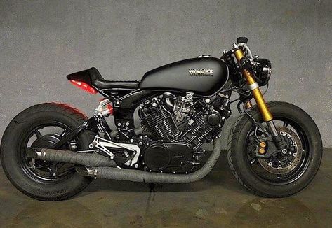 Motocykle Harley Davidson, Cb 750 Cafe Racer, Virago Cafe Racer, Мотоциклы Harley Davidson, Yamaha Cafe Racer, Motos Yamaha, Yamaha Virago, Мотоциклы Cafe Racers, Cafe Racer Style