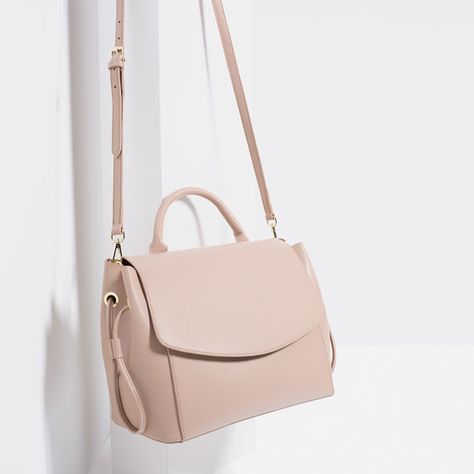 Image 4 of MINIMAL CITY BAG from Zara Trendy Purses, Tas Bahu, Bags Trendy, Girly Bags, Stylish Backpacks, Beautiful Handbags, Fancy Bags, Pretty Bags, Girls Bags