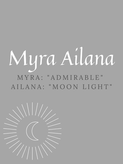 Myra Name Meaning, Unique Words For Moon, Moon Names Ideas, Beautiful Name With Meaning, Unique Names For Girls With Meaning Moon, Names Related To The Moon, Unique Last Names With Meaning, Name That Means Light, Names That Means Moon