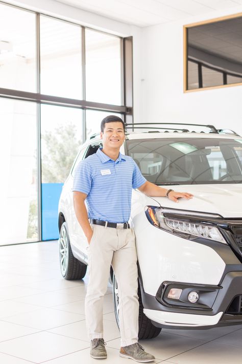 Car Dealership Photoshoot, Car Dealership Aesthetic, Eden Green, Stillwater Oklahoma, Ads Inspiration, Car Salesman, Business Pictures, Headshot Poses, Car Dealerships