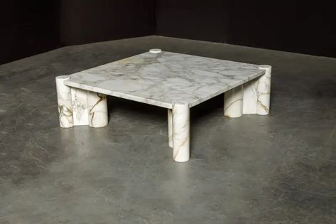 Automaton Furniture - 1stDibs Gae Aulenti, Marble Furniture, Dream Furniture, Calacatta Marble, Side Coffee Table, Coffee Table Styling, Elegant Furniture, Low Tables, Marble Coffee Table