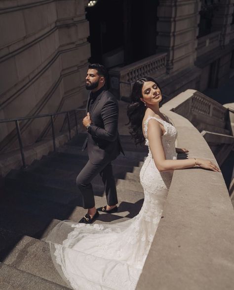 Aesthetic Couple Portrait, Artsy Wedding Photography, Engagement Portraits Poses, Bride Groom Photoshoot, Pre Shoot, Indian Wedding Poses, Bride Photos Poses, Groom Photoshoot, Romantic Couple Poses