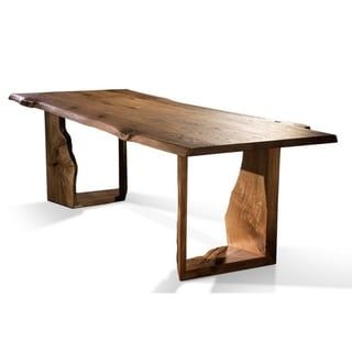 Natural Wood Bed, Furniture Shops, Solid Oak Dining Table, Top Tables, Into The Wood, Customized Products, Walnut Table, Luxury Dining, Oak Dining Table