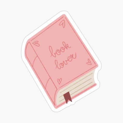 Get my art printed on awesome products. Support me at Redbubble #RBandME: https://www.redbubble.com/i/sticker/book-lover-illustration-pink-by-Sellyyyy/164215103.EJUG5?asc=u Kindle Illustration, Book Lover Stickers, Lover Illustration, Stickers Books, Pretty Stickers, Reading Stickers, Pink Stickers, Bookish Stickers, Kindle Stickers