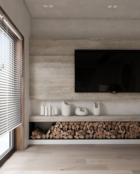 Wabi Sabi Entertainment Center, Tv Wall Design Wabi Sabi, Wabi Sabi Tv Room, Wabi Sabi Bathroom Design, Wabi Sabi Tv Unit, Wabi Sabi Tv Wall, Wabi Sabi Kitchen Inspiration, Wabi Sabi Toilet, Wabi Sabi Moodboard