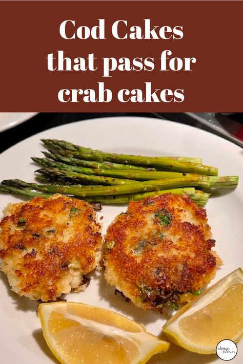 Cod Cakes Recipes, Fish Cakes Recipe Easy, Recipes With Cod, Halibut Cakes, Cod Fish Cakes Recipe, Cod Fritters Recipe, Fish Chowder Recipe New England, Airfryer Meals, Best Cod Recipes