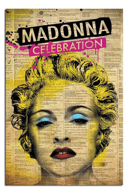 Madonna-Poster-0007 | Available from www.iposters.co.uk | Nick Talley | Flickr Madonna 90s, Madonna Vogue, Madonna Albums, Celebration Poster, Madonna Music, Madonna 80s, Music Pics, Vintage Poster Art, Band Posters