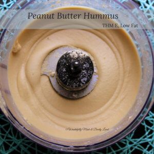 Peanut Butter Hummus | Wonderfully Made and Dearly Loved Peanut Butter Hummus, Spicy Hummus Recipe, Trim Healthy Mama Meal Plan, Peanut Butter Healthy, Healthy Hummus Recipe, Trim Healthy Mama Recipe, Thm Snacks, Easy Hummus Recipe, Sweet Potato Hummus