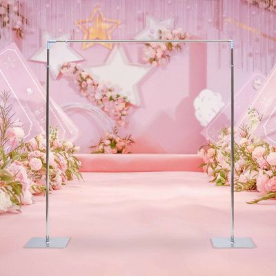 Curtain Frame, Party Backdrop Stand, Wedding Party Backdrop, Prom Backdrops, Decoration Birthday Party, Decorative Stand, Photography Backdrop Stand, Romantic Background, Pipe And Drape