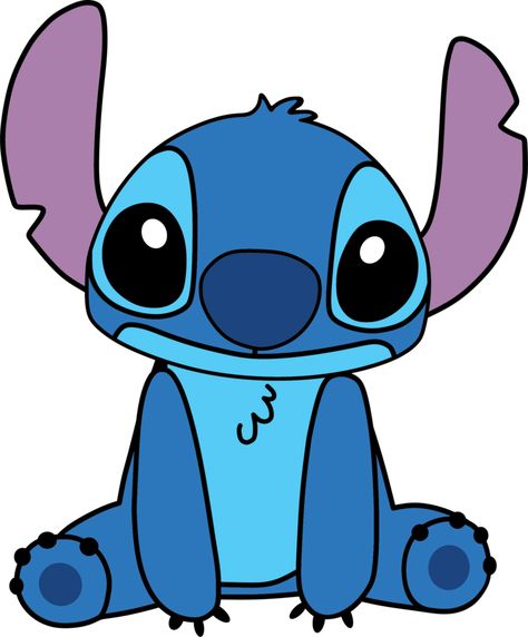 Blue Cartoon Characters, Stitch Template, Blue Cartoon Character, Lilo And Stitch Movie, Stitch Png, Stitch Cake, Stitch Logo, Animated Logo, 2nd Grade Math Worksheets