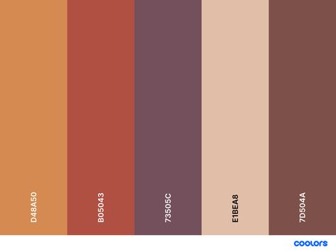 Cozy Autumn Color Palette, Collor Pallete Autumn, Halloween Color Pallet, Halloween Colors Palette, October Palette, Halloween Colour Palette, Spooky Color Palette, October Color Palette, Color Palette Vintage