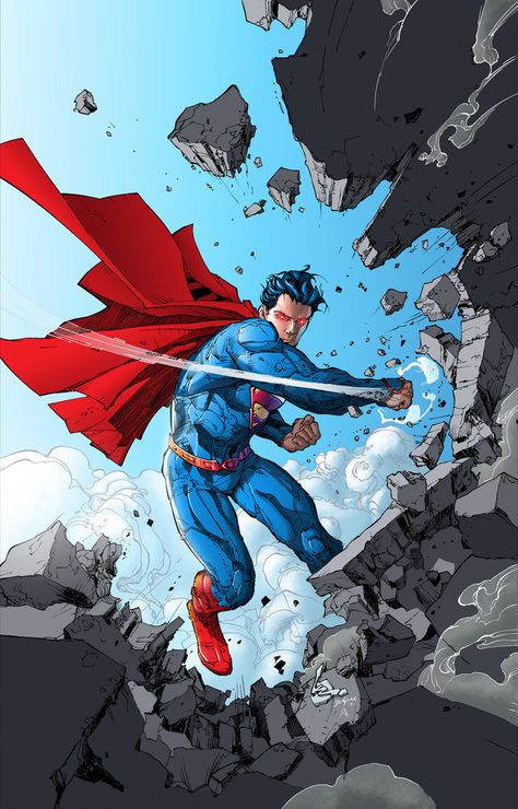 Knock Knock! by J-Skipper Superman Flying, Kenneth Rocafort, Superman Gifts, Superman Artwork, Superman Man Of Steel, Superman Art, Univers Dc, Superman Wonder Woman, Arte Dc Comics