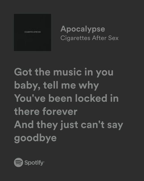 Apocalypse Spotify Lyrics, Apocalypse Spotify, Overlay Edit, Spotify Lyrics, Cards Against Humanity, Collage, Music, Pins, Quick Saves