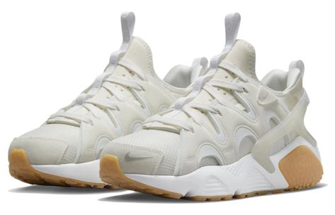 (WMNS) Nike Air Huarache Craft 'Summit White Gum' DQ8031-101 (SNKR/Casual/Low Top/Women's/Wallace/Non-Slip/Wear-resistant/Shock-absorbing) Murcia, Nike Air Huarache Craft, Air Jordan 1 Women, Nike Free Run 2, Plastic Heels, Popular Sneakers, Nike Air Force Ones, Nike Acg, Nike Air Huarache