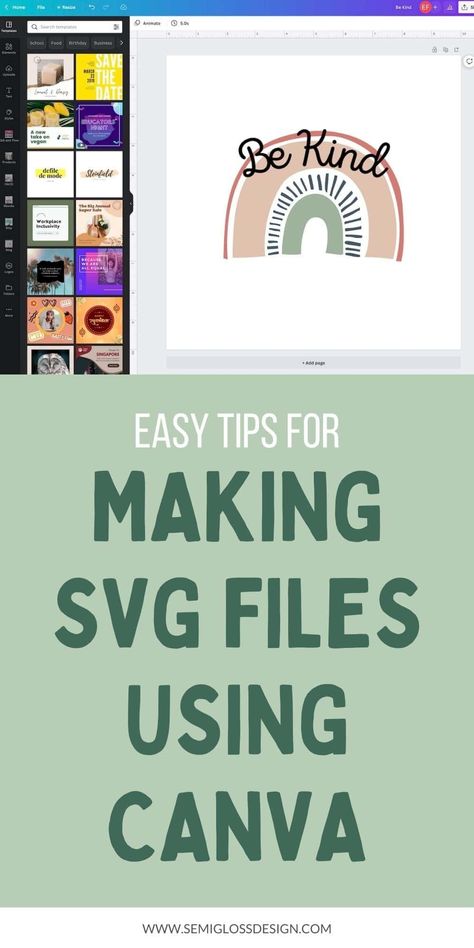 Looking to make your own SVG cut files to use with Cricut? Learn how to use the Canva software to create SVG files that work with Cricut Design Space. Make Svg Files, Monogram Maker, How To Use Cricut, Canvas Learning, Life Hacks Computer, Text Tool, School Food, Cricut Design Space, Cricut Tutorials