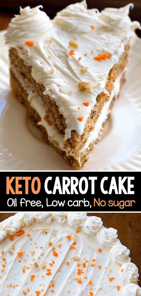 Wonder And Raw Crockpot, Keto Friendly Cake, Carrot Cake Low Carb, Brunch Recipes Low Carb, Low Carb Cakes Recipes, Low Carb Carrot Cake Recipe, Carrot Cake Recipe For Diabetics, Carrot Cake Keto, Keto Carrot Cake Cupcakes