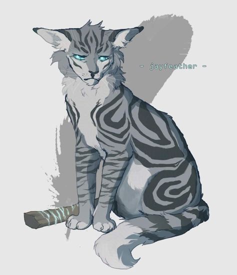 Cat Warriors, Jay Feather, Warrior Drawing, Warrior Cats Fan Art, Cats Design, Warrior Cat Drawings, Cat Drawings, Warriors Cats, Jay Jay