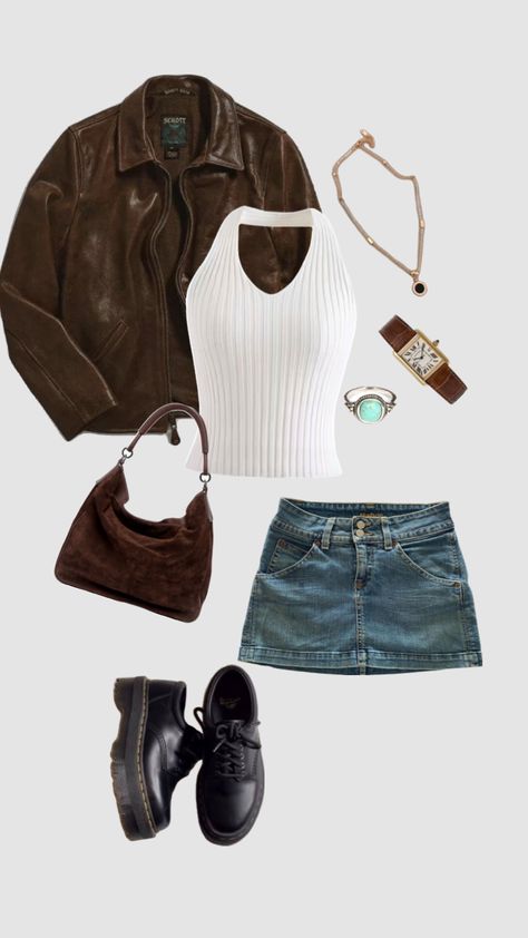 #vintage #outfitinspo #beauty #90s #2000s #00s #cute Downtown Outfits, Outfit 90s, Outfit Inspo Casual, Looks Party, Neue Outfits, Swaggy Outfits, Cute Everyday Outfits, Mode Inspo, Outfit Inspo Fall