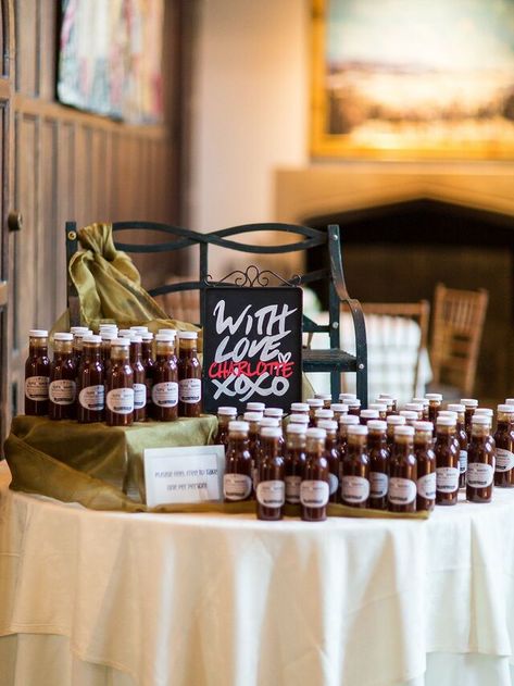 How to Plan an "I Do" BBQ Engagement Party for the Chill Couple Sauce Wedding Favors, North Carolina Bbq Sauce, Brides Photos, Engagement Party Bbq, Bbq Engagement Party, Bbq Rehearsal Dinner, Carolina Bbq Sauce, I Do Bbq, Bbq Wedding