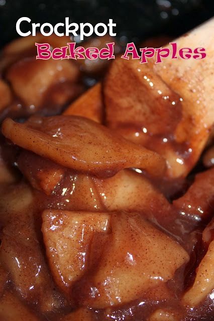 Crockpot Baked Apples, Vitaclay Recipes, Baked Apple Recipes, Crock Pot Food, Crock Pot Desserts, Crock Pot Slow Cooker, Crock Pot Cooking, Baked Apples, Baklava