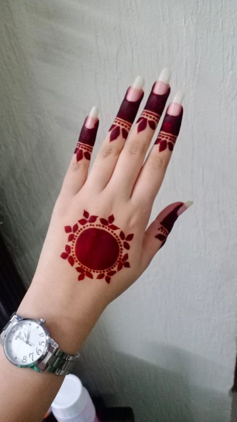 Bengali Mehndi Designs, Fingure Rings Designs Mehndi Simple, Bengali Mehendi Designs, મહેંદી Design, Tiki Mehndi Design, Bengali Mehndi, Finger Mehendi Designs, Tiki Design, Simple Mehendi Designs