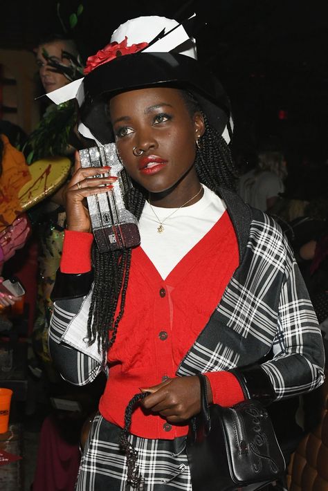 Dionne Davenport, Best Celebrity Halloween Costumes, Annual Halloween Party, Lupita Nyong, Lupita Nyong'o, Pretty Halloween, Celebrity Halloween Costumes, Halloween Costume Outfits, Black Femininity