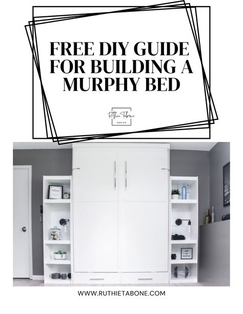 Murphy Bed Hardware, Build A Murphy Bed, Types Of Plywood, Bed Hardware, Queen Murphy Bed, Murphy Bed Diy, Murphy Bed Plans, Queen Mattress Size, Mattress Frame