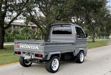 Honda Acty Truck, Honda Acty, Kei Truck, Mini Trucks 4x4, Kei Car, Mini Truck, Living On The Road, Honda Cars, Mini Trucks