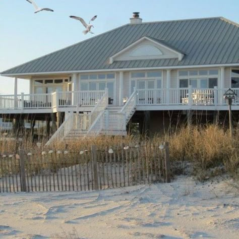 St George Island Florida, Meagan Brandy, House On The Beach, St George Island, Dream Beach House, Beach House Exterior, Dream Beach Houses, The Beach House, Coastal Granddaughter