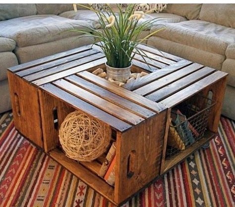 Wooden crate ideas