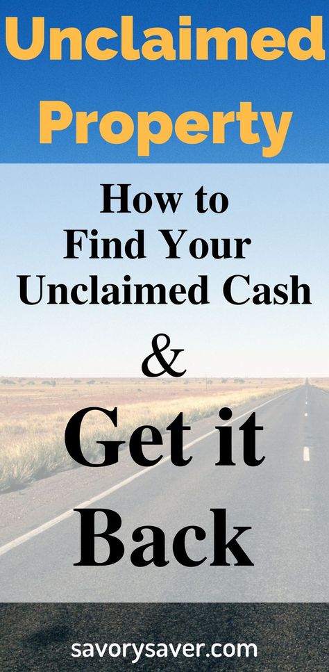 It’s an AWESOME feeling finding money we didn’t know we had. It’s like Christmas. Finding Unclaimed Property gives you that same excitement. This will show you how to find your unclaimed cash and get it back. Money Saving Tips, Unclaimed Money, Win For Life, Find Money, Blogging 101, Money Habits, Smart Money, Financial Success, Money Tips