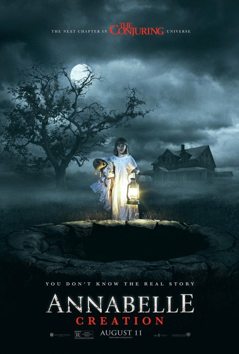 ANNABELLE; CREATION | In theaters August 11, 2017 Annabelle Creation Movie, Annabelle Creation, Tam Film, Zombie Land, Film Horror, Tv Program, رعب نفسي, Best Horror Movies, Men In Black