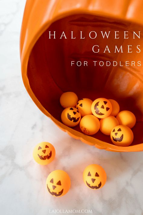 Toddler Halloween Party Games, Toddler Halloween Games, Preschool Halloween Games, Toddler Halloween Party, Easy Halloween Games, Halloween Toddler Party, Halloween Activities For Toddlers, Toddler Party Games, Fun Halloween Party Games