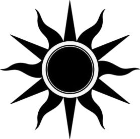 Aztec Nail Art, Sun Silhouette, Sun Png, Aztec Nails, Black Hole Sun, Hippie Tattoo, Shading Drawing, Praise The Sun, Sun Logo