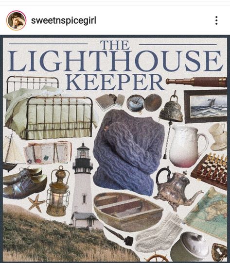 Dark Nautical Aesthetic, Nautical Aesthetic, Chaotic Academia, Lighthouse Keeper, Mood Clothes, Coastal Granddaughter, Coastal Life, Inspo Board, The Lighthouse