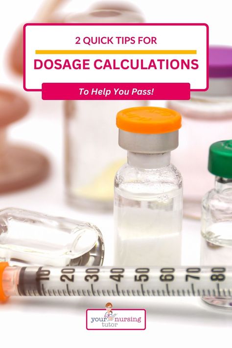 Nursing school dosage calculations don't have to be hard, and med math can be made easy! Here are 3 quick tips for dosage calc that will work for all nursing students who need to do med calculations, even if they're the most difficult weight-based dosage calculations your nursing instructor can find. Nursing School Help, Med Math For Nurses, Dosage Calculations Nursing, Nursing Calculations, Med Math, Nursing Math, Nursing Instructor, Dosage Calculations, Dimensional Analysis