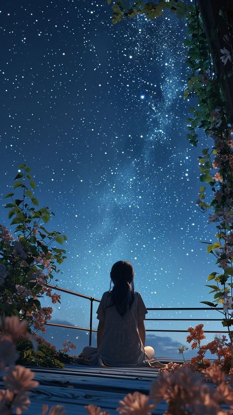 Dreamy Artwork, Girly Art Illustrations, Anime Artwork Wallpaper, Cool Wallpapers Art, Pretty Wallpapers Backgrounds, Dreamy Art, Alam Yang Indah, Anime Scenery Wallpaper, Landscape Wallpaper