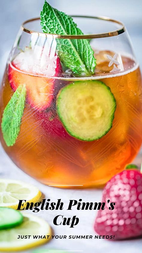 Pims Cocktail, Pimms Recipe, Pineapple Cocktail Recipes, Pimms And Lemonade, Pimms Cocktail, Pimm's Cup, Pimms Cup, Tea Fragrance, Frozen Cocktail Recipes