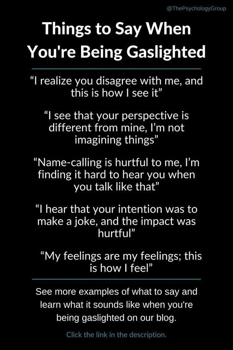 Gaslighting Vs Disagreement, Gaslight At Work, Things Manipulators Say, Why Do People Gaslight, How To Shut Down Gaslighting, Response To Gaslighting, Gaslighting Vs Respectful Phrases, How To Not Be Manipulated, Healing From Gaslighting